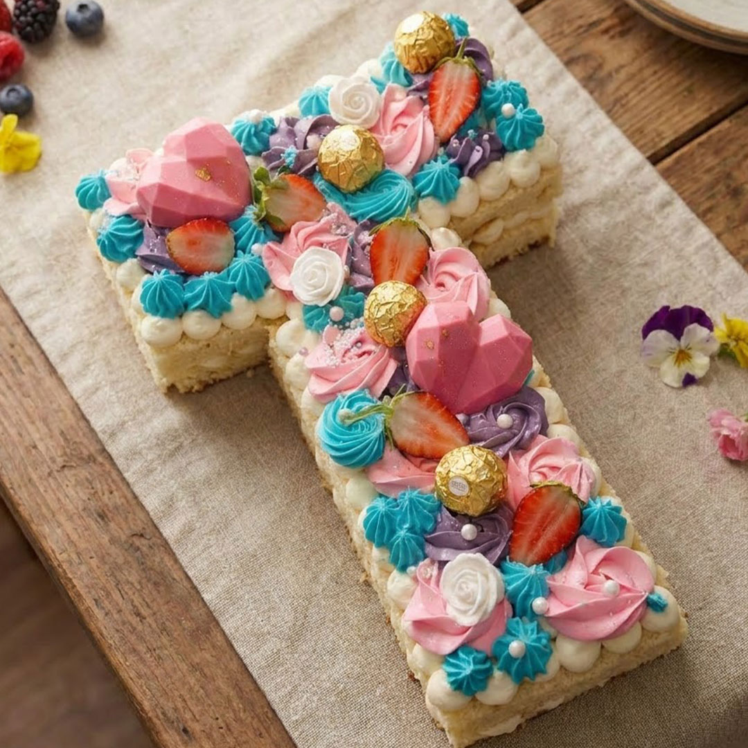 Sweetheart Number Cake