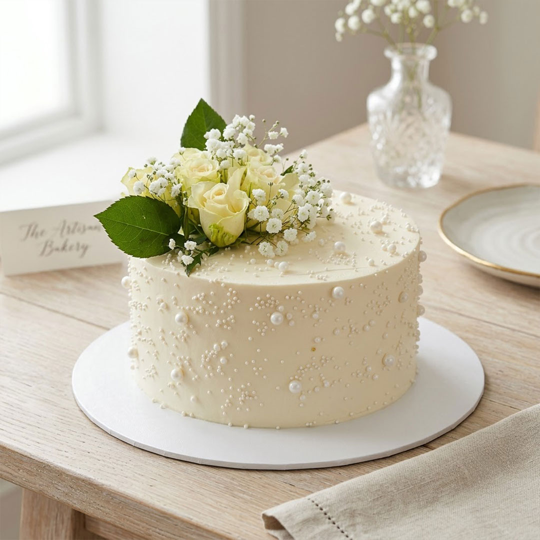 Pearl Blossom Cake