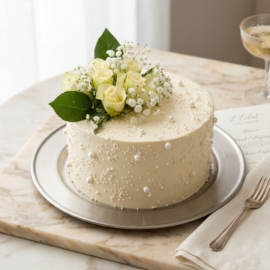 Pearl Blossom Cake