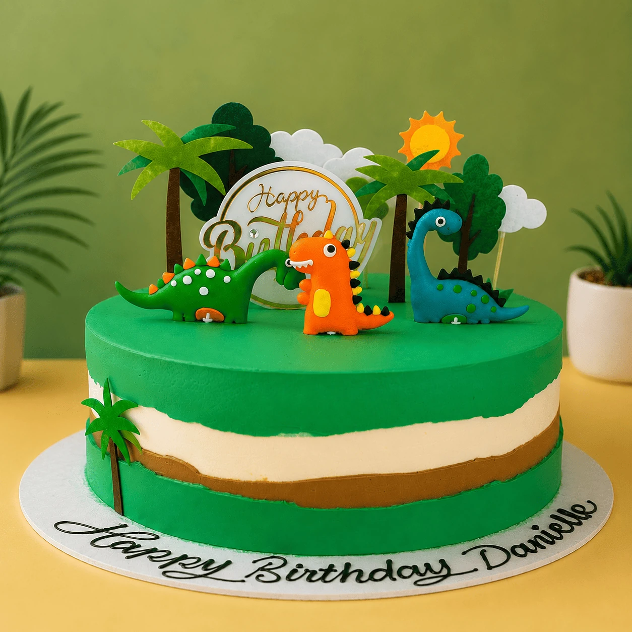 Baby Dino Cake