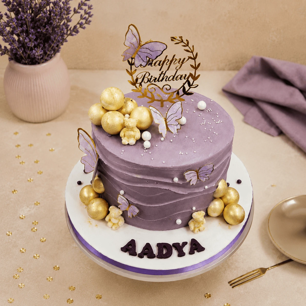 Butterfly Balloon Cake