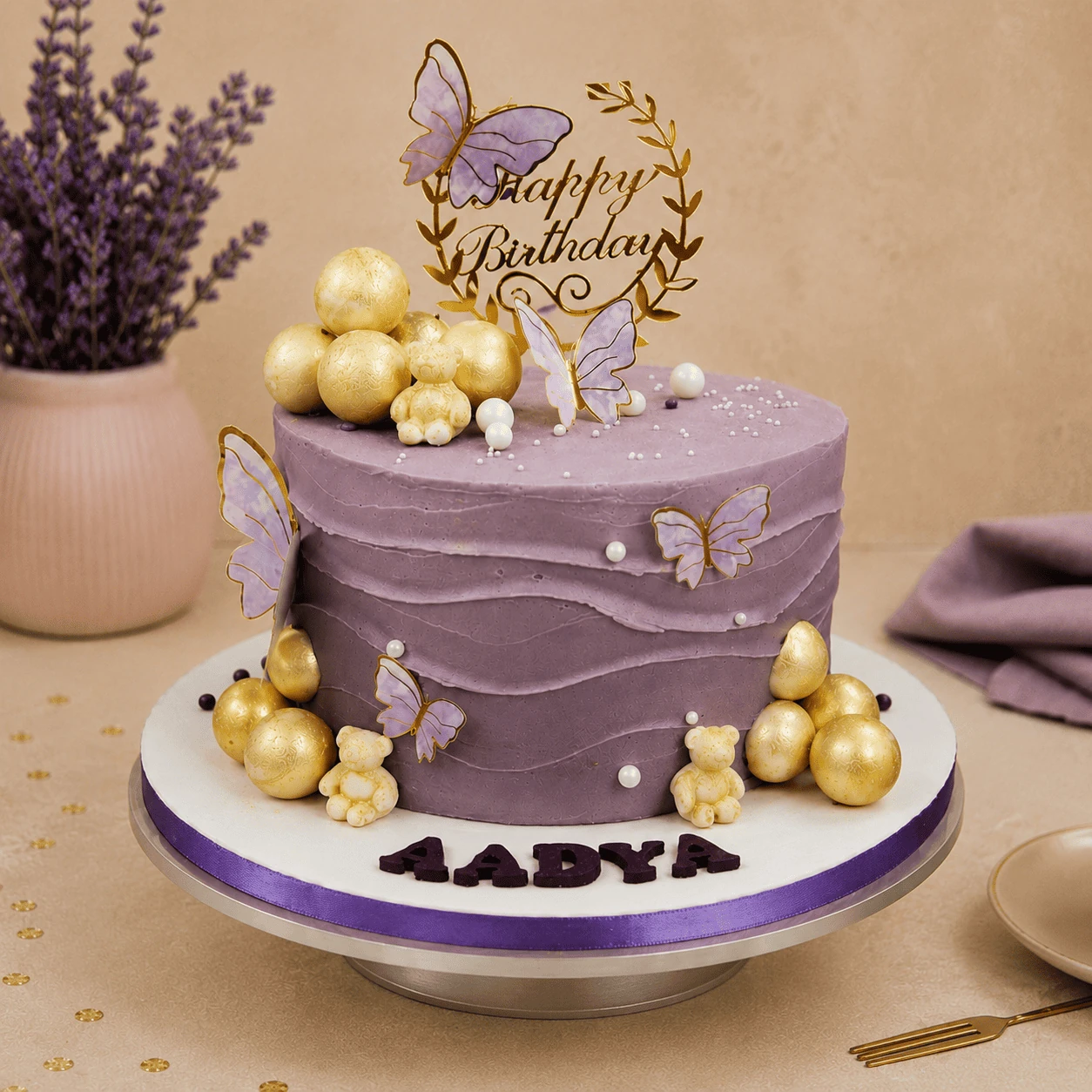 Butterfly Balloon Cake