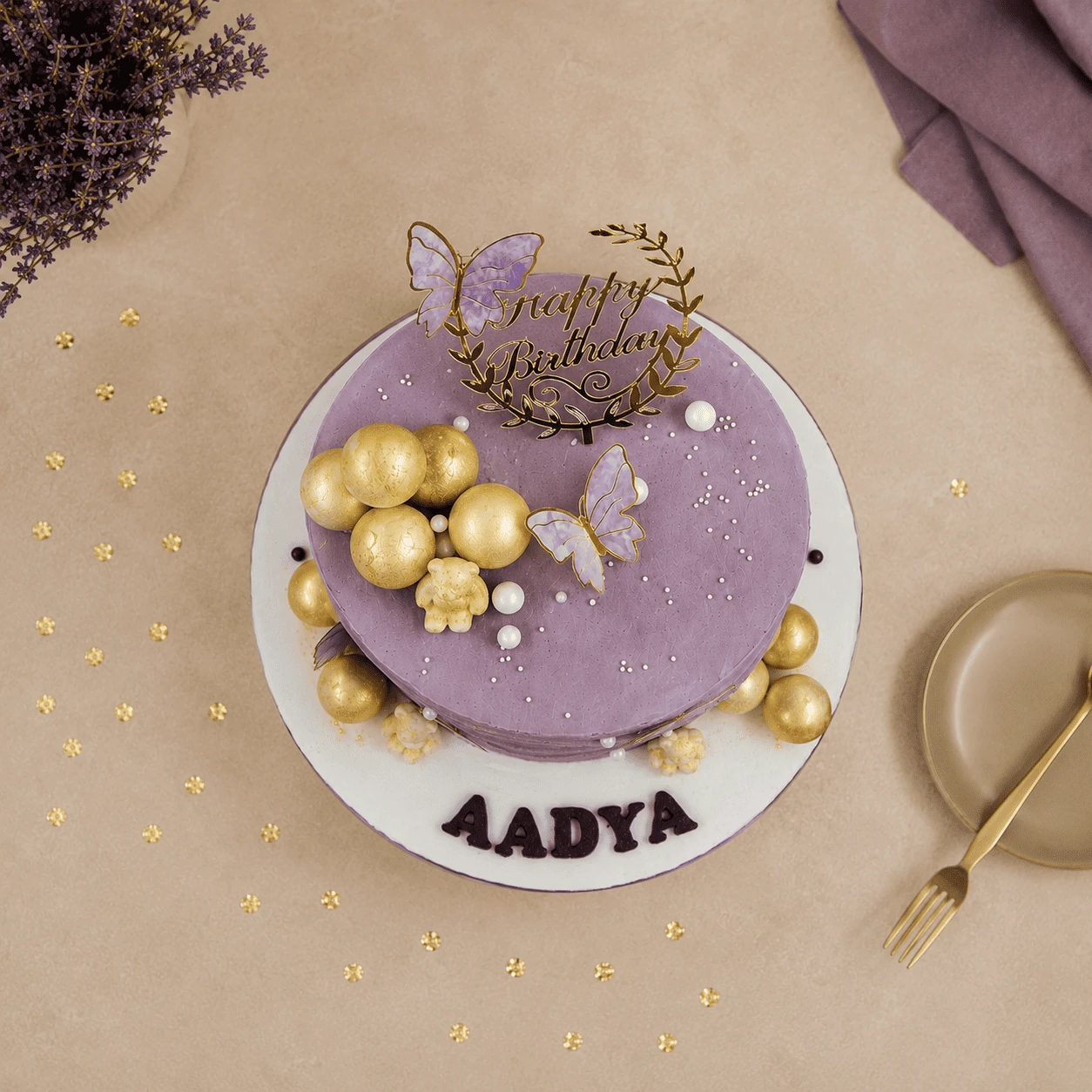 Butterfly Balloon Cake