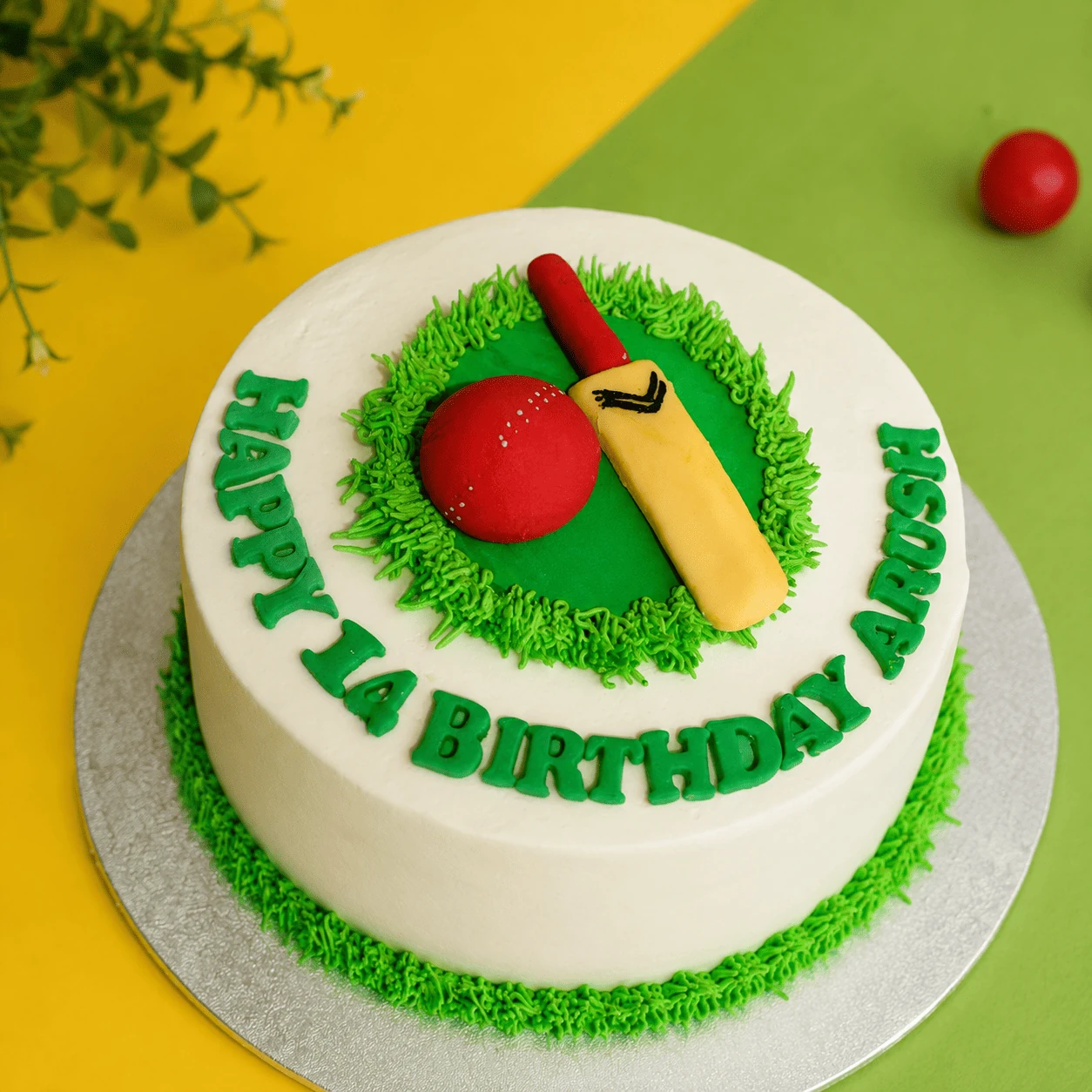 Cricket Theme Cake is handcrafted with creative cricket-inspired decorations and made to order using quality ingredients.