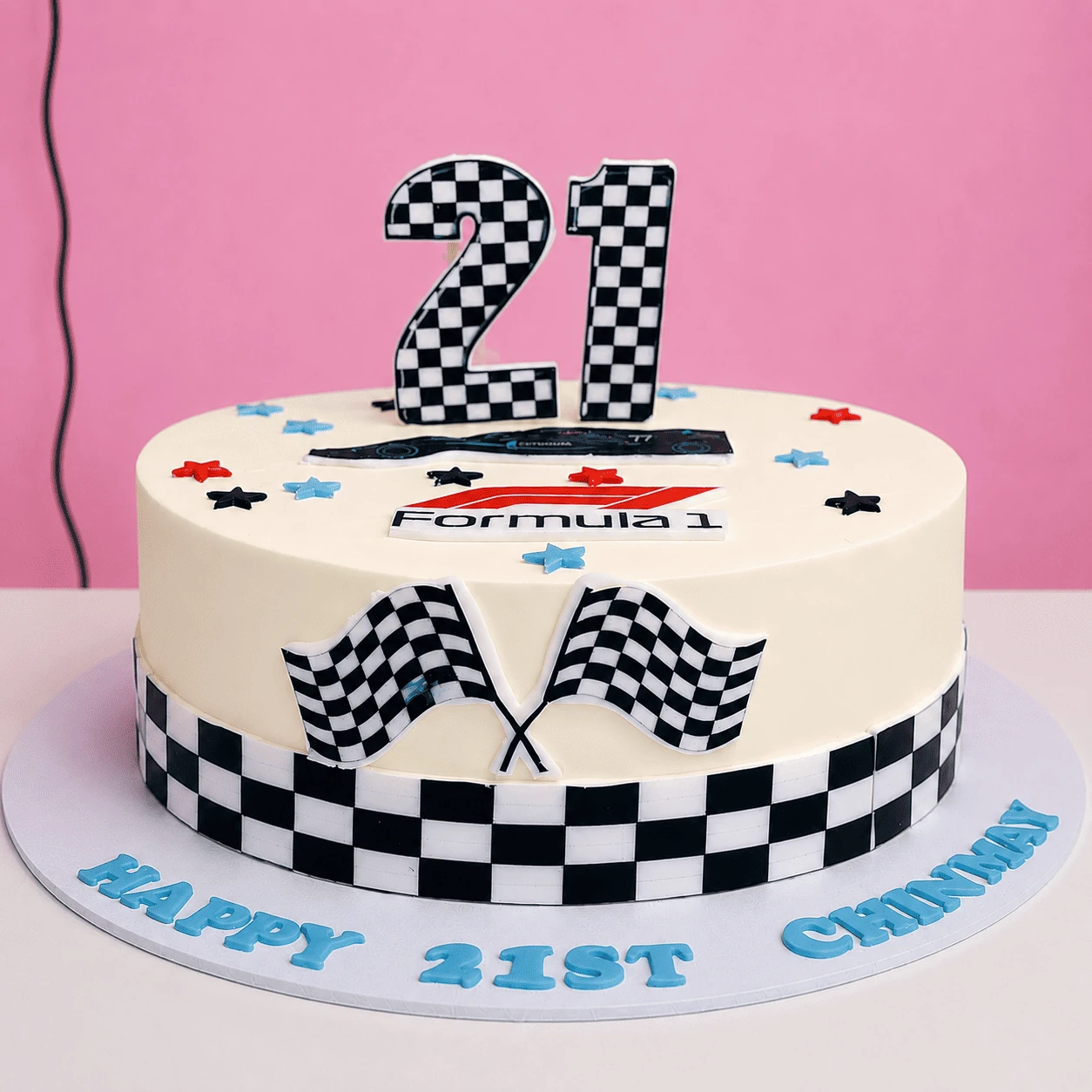 Formula 1 Cake is handcrafted with exciting racing-inspired details and made to order using quality ingredients.