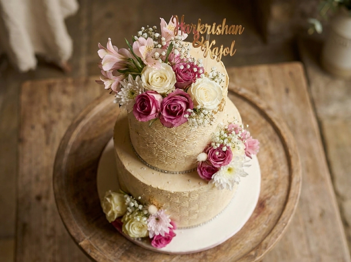 Ivory Pearl Cake