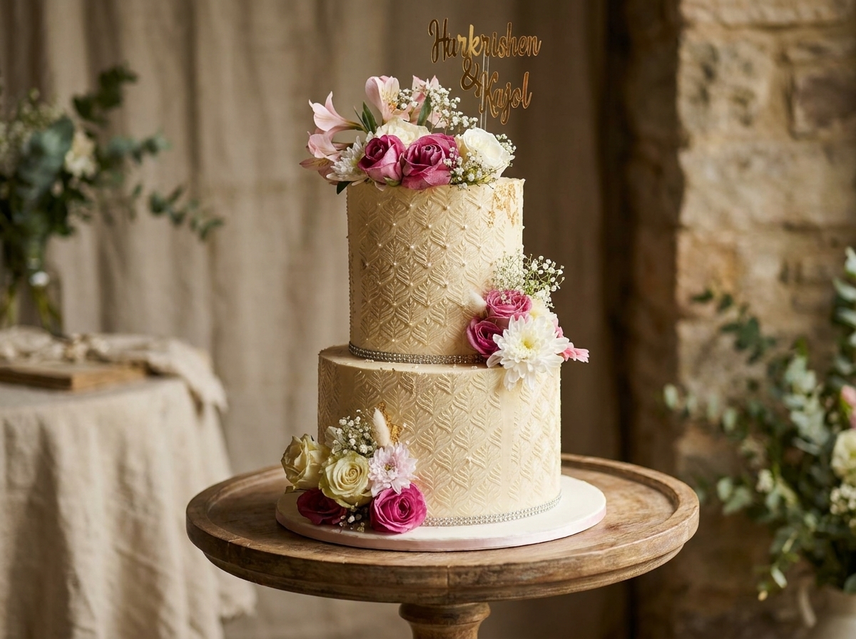 Ivory Pearl Cake