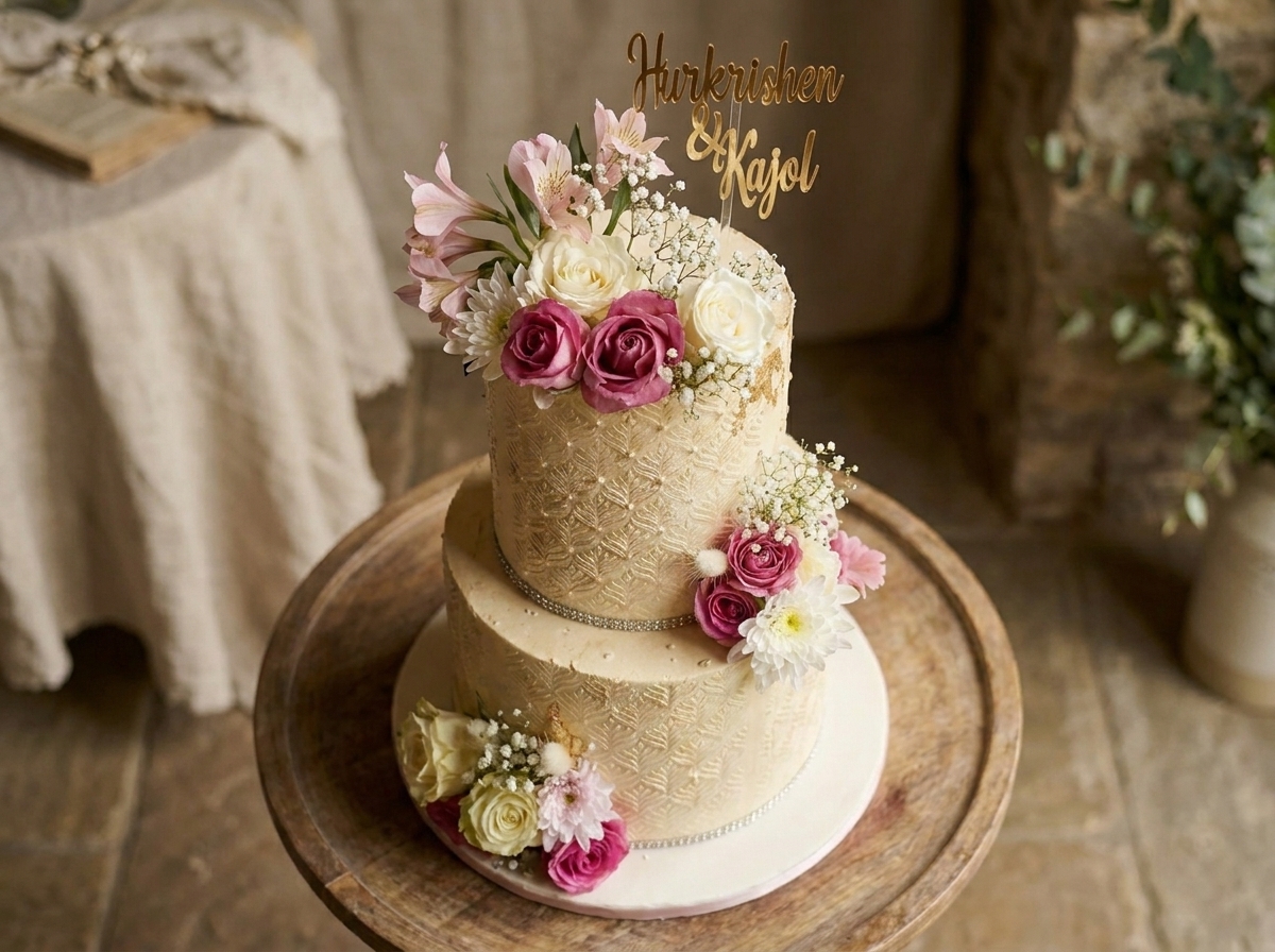 Ivory Pearl Cake