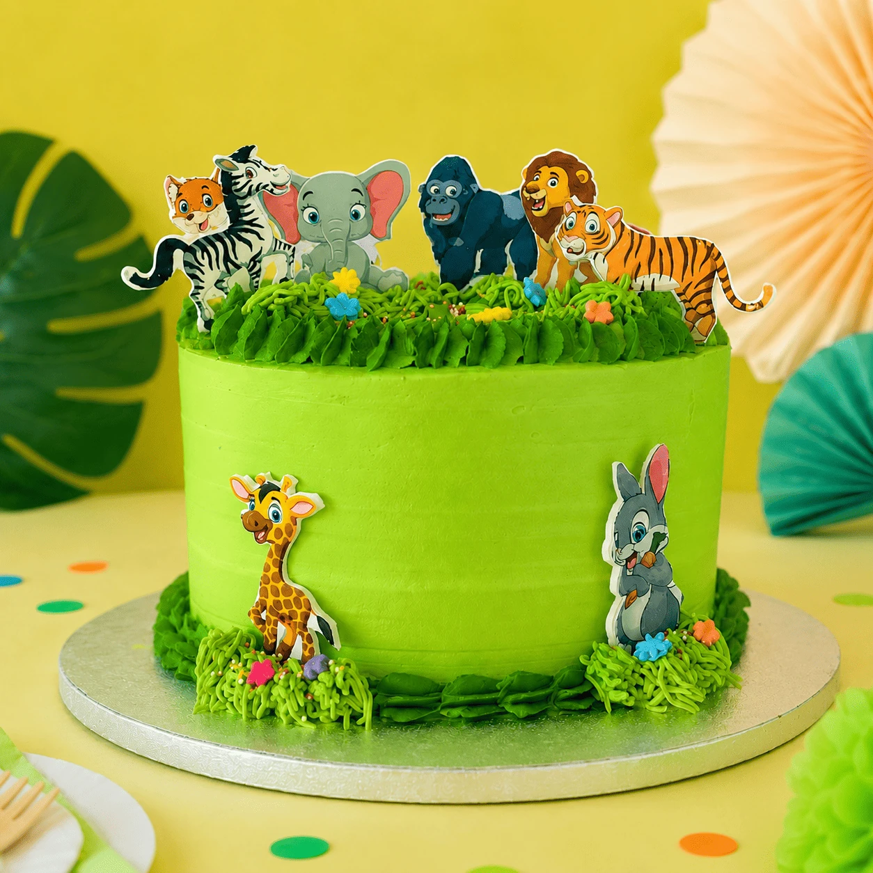 Jungle Theme Cake