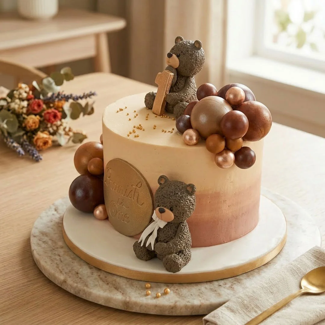 Little Teddy Celebration Cake
