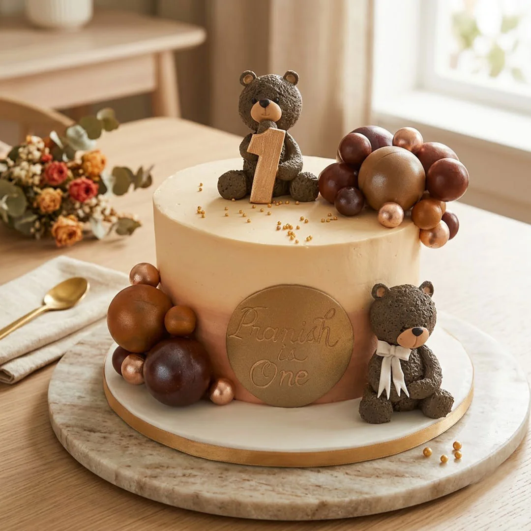 Little Teddy Celebration Cake