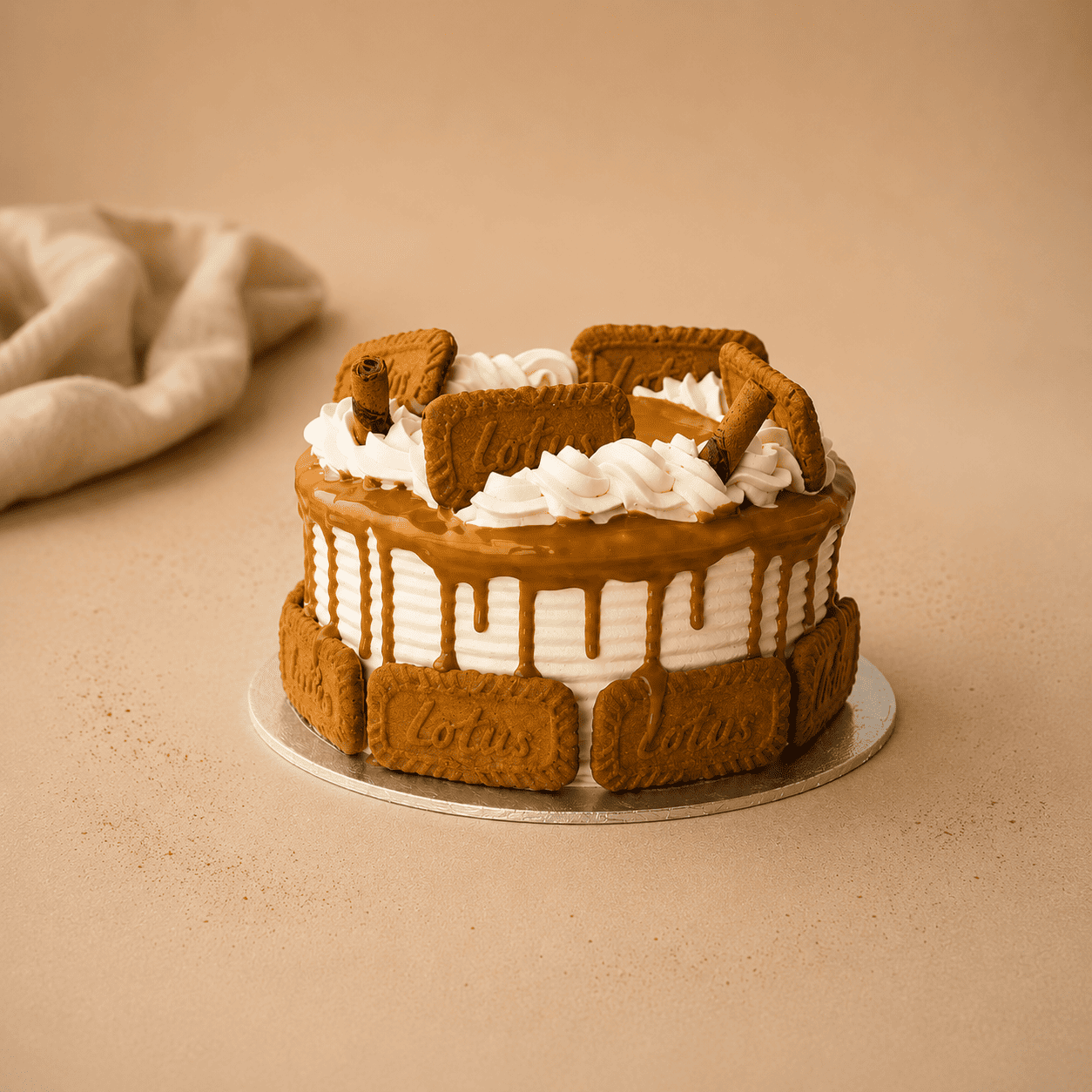 Lotus Biscoff Cake