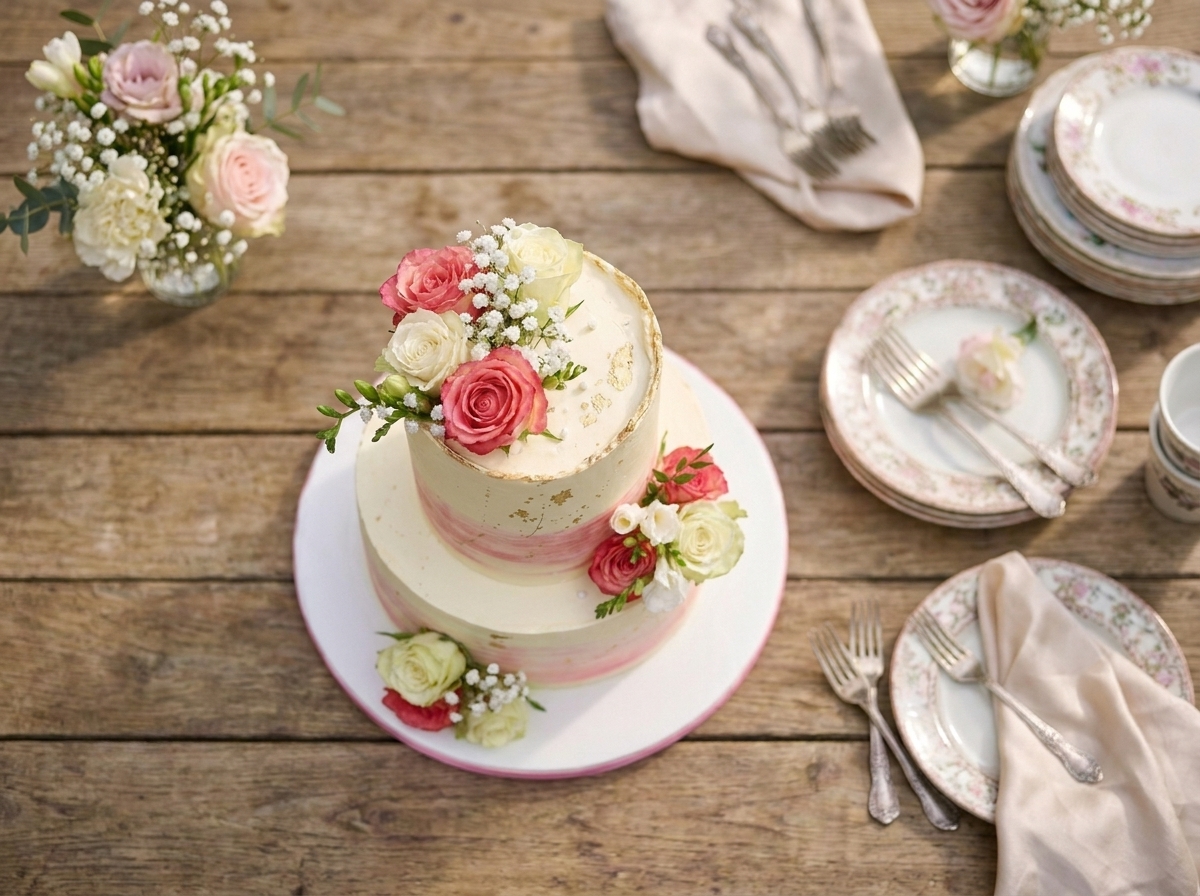 Pink Ombré cake