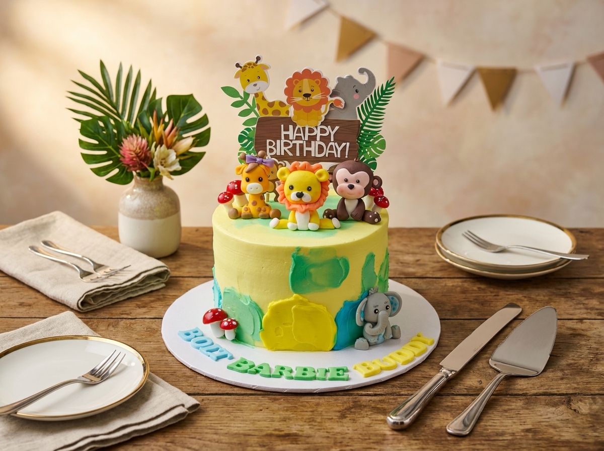 Baby Animal Cake