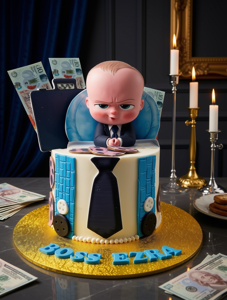 Boss Baby Cake